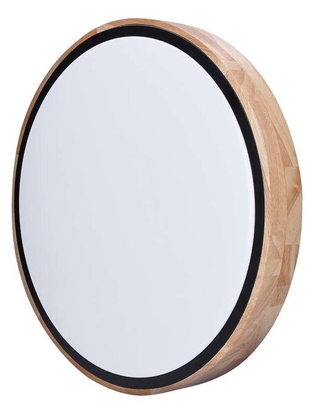 LED stropní světlo s dálkovým ovládáním Iron Oak nastavitelné - průměr 51 cm, hnědá