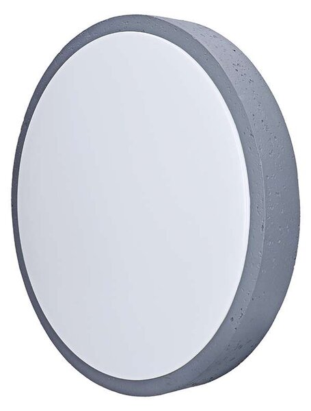 LED stropní světlo s dálkovým ovládáním Grey nastavitelné - průměr 49 cm, šedá