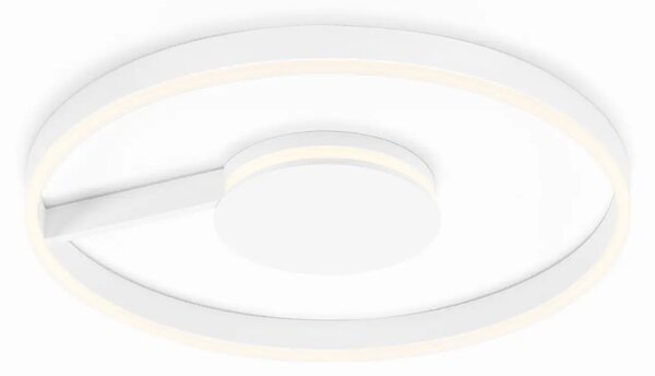 Nova Luce Bílé kovové stropní LED světlo Siena 60 cm