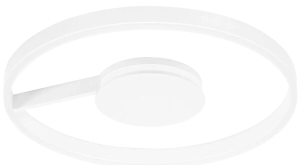 Nova Luce Bílé kovové stropní LED světlo Siena 60 cm