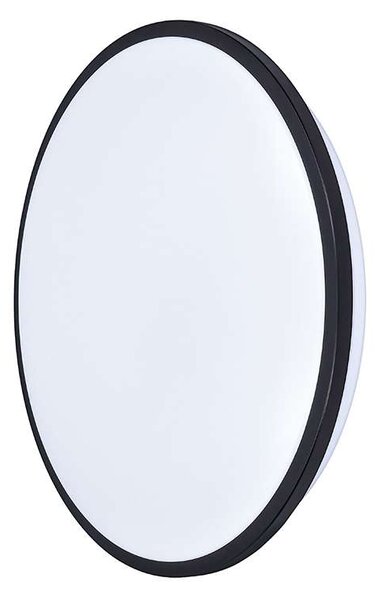LED stropní světlo s dálkovým ovládáním Jamil nastavitelné - průměr 40 cm, černá