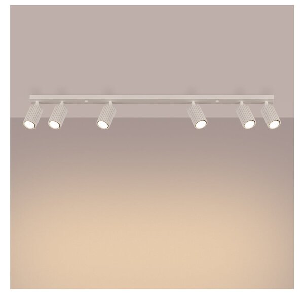 Krémové bodové svítidlo 6,5x117 cm Gleam – Sollux