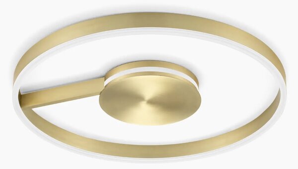 Nova Luce Zlaté kovové stropní LED světlo Siena 60 cm