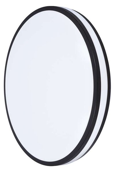 LED stropní světlo s dálkovým ovládáním Laskos nastavitelné - průměr 39 cm, černá