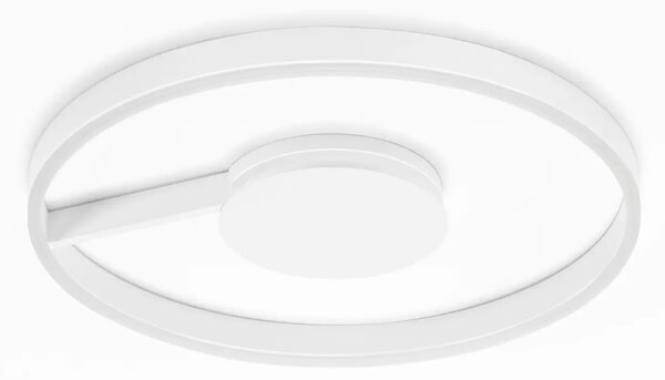 Nova Luce Bílé kovové stropní LED světlo Siena 60 cm