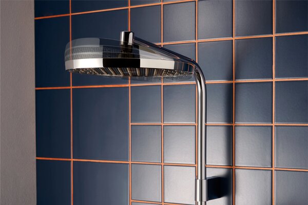 Hansgrohe Activera S - Sprchový systém Showerpipe 240 1jet se sprchovou tyčí Varia, EcoSmart, chrom 28074000