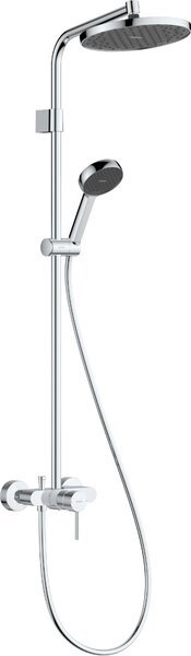 Hansgrohe Activera S - Sprchový systém Showerpipe 240 1jet se sprchovou tyčí Varia s pákovou baterií, EcoSmart, chrom 28875000