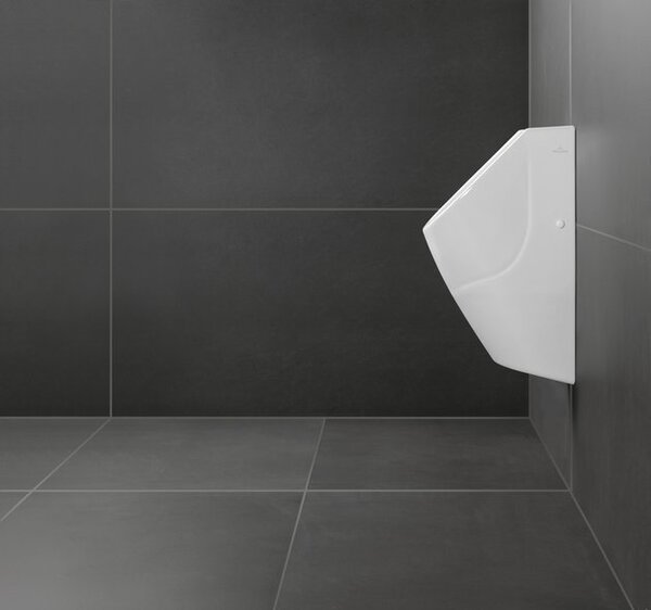 Villeroy & Boch O.novo - Odsávací pisoár bez poklopu, Rimless, alpská bílá 75240001