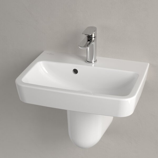 Villeroy & Boch O.novo - Umyvátko 500x370mm, s přepadem, alpská bílá 43445001