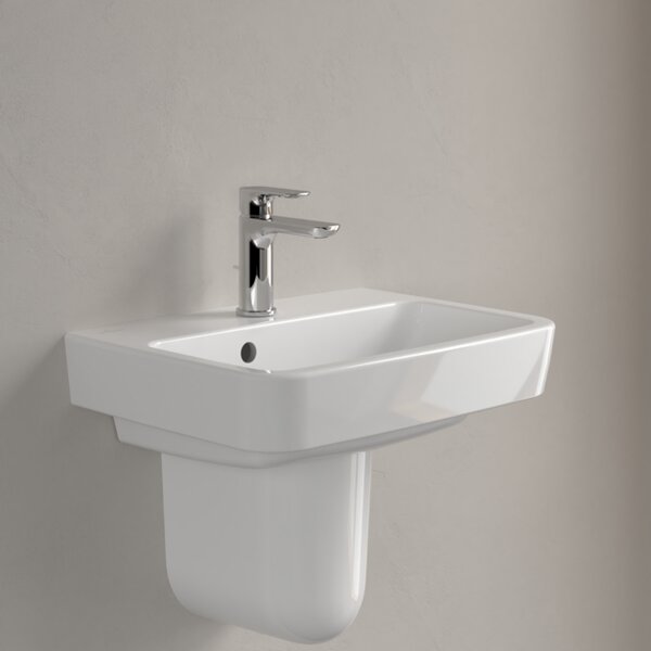 Villeroy & Boch O.novo - Umyvátko 500x370mm, s přepadem, alpská bílá 43445001