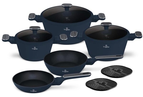 Sada nádobí s titanovým povrchem 10 ks Deep Sea Collection