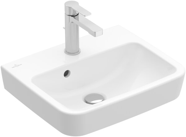 Villeroy & Boch O.novo - Umyvátko 500x370mm, s přepadem, alpská bílá 43445001