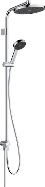 Hansgrohe Activera S - Sprchový systém Showerpipe 240 1jet se sprchovou tyčí Varia, EcoSmart, chrom 28074000
