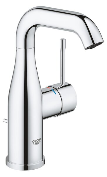 GROHE Essence Professional - Páková umyvadlová baterie, s odtokovou soupravou, DN15, velikost M, chrom 24173001