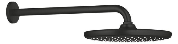 GROHE Tempesta 250 Professional - Hlavová sprcha, 1 proud, set se sprchovým ramenem 380 mm, černá matná 266682430