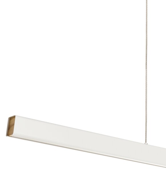 LED závěsná lampa ARENAS s dálkovým ovládáním Bílá