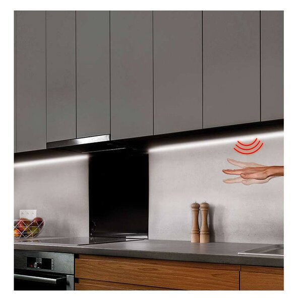 LED světelný pásek WM505 s bezdotykovým ovládáním, 3 m, bílá