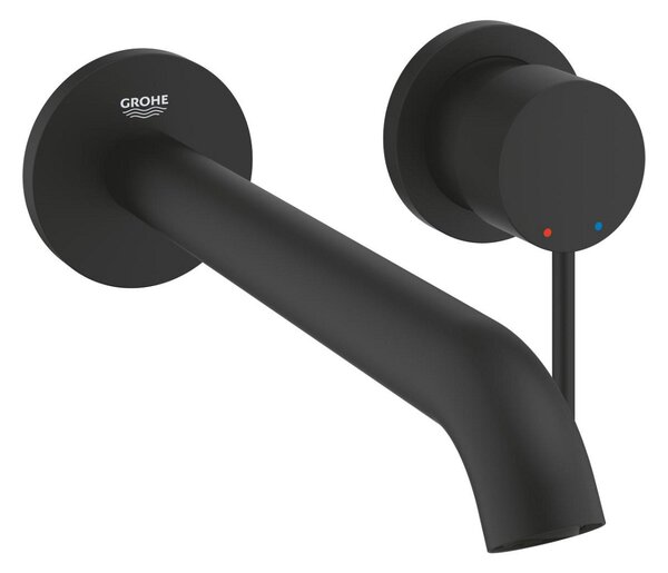 GROHE Essence Professional - Umyvadlová 2-otvorová baterie, velikost L, Phantom Black 29193KF1