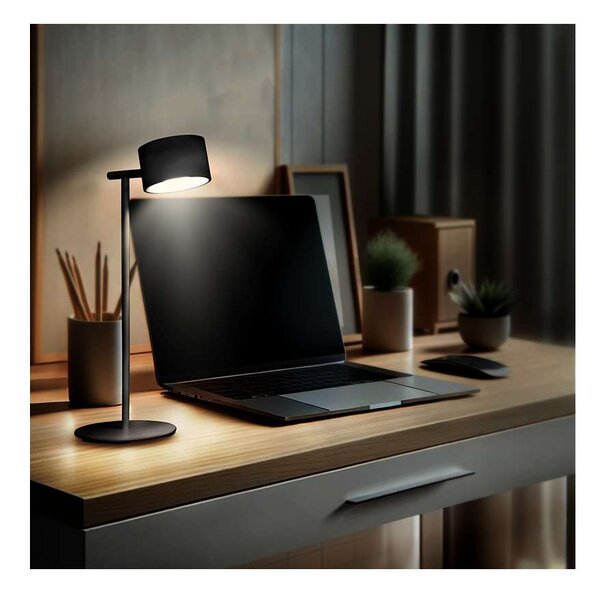 LED univerzální lampička WO68 nabíjecí, černá