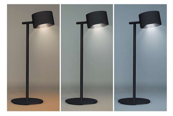 LED univerzální lampička WO68 nabíjecí, černá