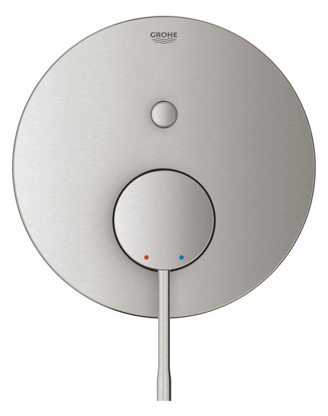 GROHE Essence Professional - Páková podomítková baterie se 2 směrným přepínačem, supersteel 24167DC1