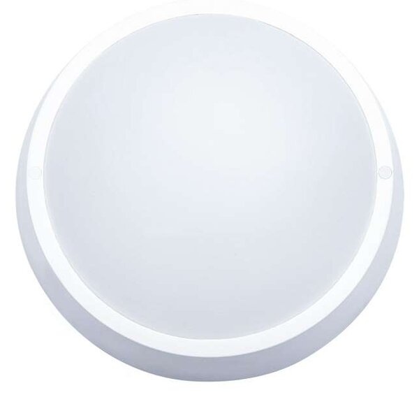 LED venkovní světlo WO738 - kruh 22 cm, bílá