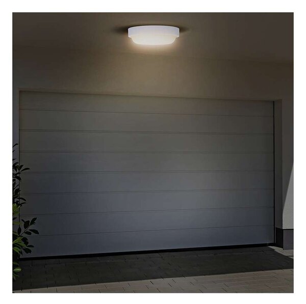 LED venkovní světlo WO745 - kruh 17 cm, bílá