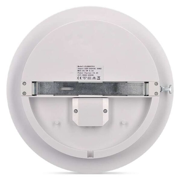 LED venkovní světlo WO731-1 - kruh 22 cm, bílá