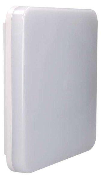 LED venkovní světlo WO730-1 - čtverec 22 x 22 cm, bílá
