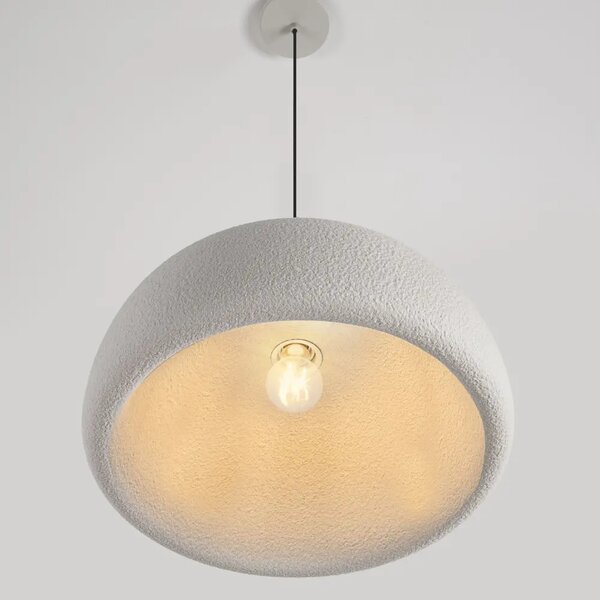 LÉTO -15% Nova Luce Šedé závěsné světlo Davo 43 cm