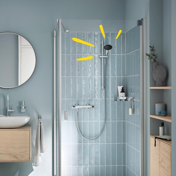 GROHE Vitalio Start 110 - Ruční sprcha Ø 110 mm, 1 proud, chrom 27940001