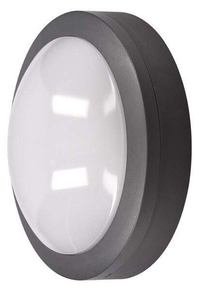 LED venkovní světlo WO746 Siena - kruh 17 cm, šedá