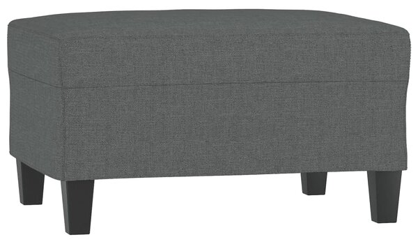 4dílná sedací souprava s polštáři tmavě šedá textil 3201641