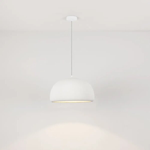 LÉTO -15% Nova Luce Bílé závěsné světlo Davo 43 cm