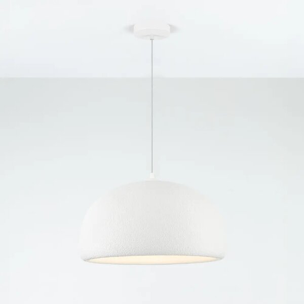 LÉTO -15% Nova Luce Bílé závěsné světlo Davo 43 cm
