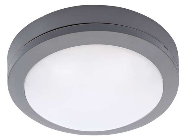 LED venkovní světlo WO746 Siena - kruh 17 cm, šedá