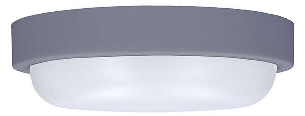 LED venkovní světlo WO745 - kruh 17 cm, šedá