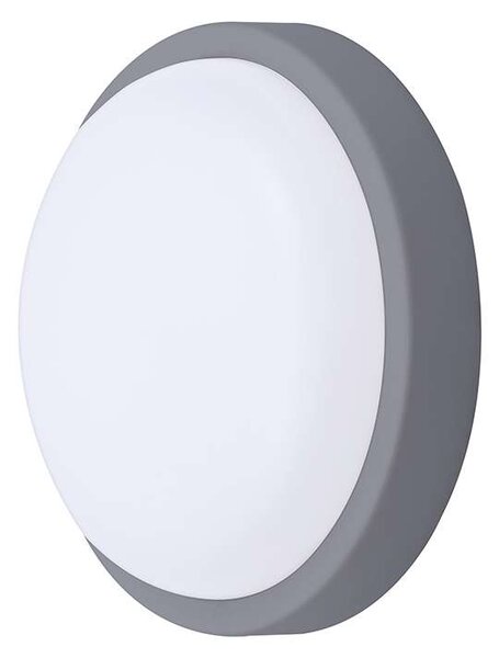 LED venkovní světlo WO750 - kruh 20 cm, šedá