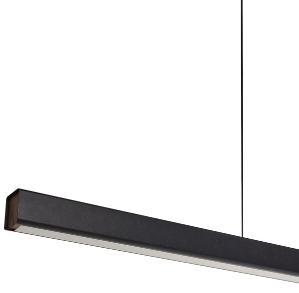 LED závěsná lampa ARENAS s dálkovým ovládáním Černá