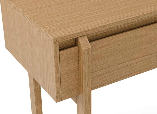 Somcasa Dubový toaletní stolek Pacific 100 x 38 cm