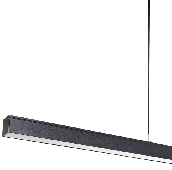LED závěsná lampa CANDELERO s dálkovým ovládáním Černá