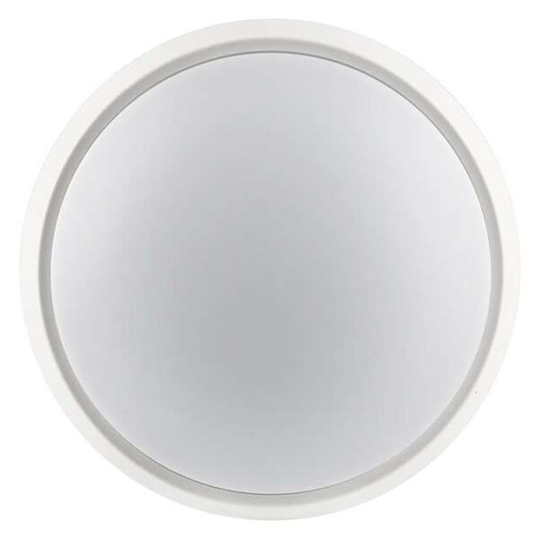 LED venkovní světlo WO779 nastavitelné - kruh 22 cm, 2 kryty, černá / bílá
