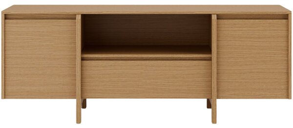 Somcasa Dubový TV stolek Pacific 160 x 43 cm se zásuvkou