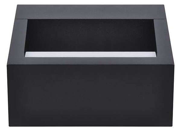 LED venkovní světlo WO806 Ragusa, černá