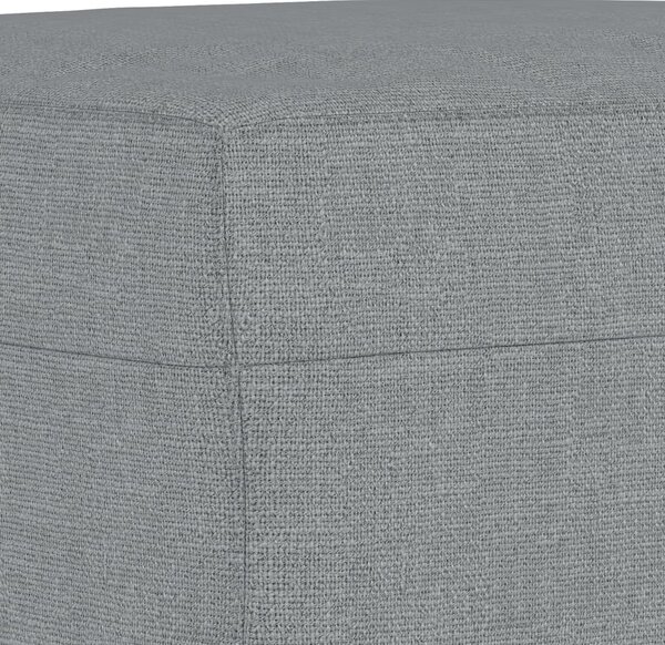 3dílná sedací souprava s poduškami světle šedá textil 3201672