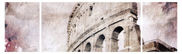 Obraz - Koloseum, Řím, Itálie (170x50 cm)