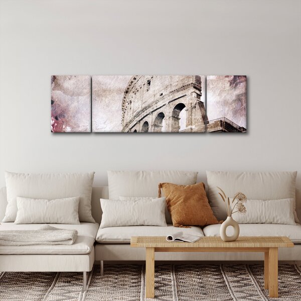 Obraz - Koloseum, Řím, Itálie (170x50 cm)
