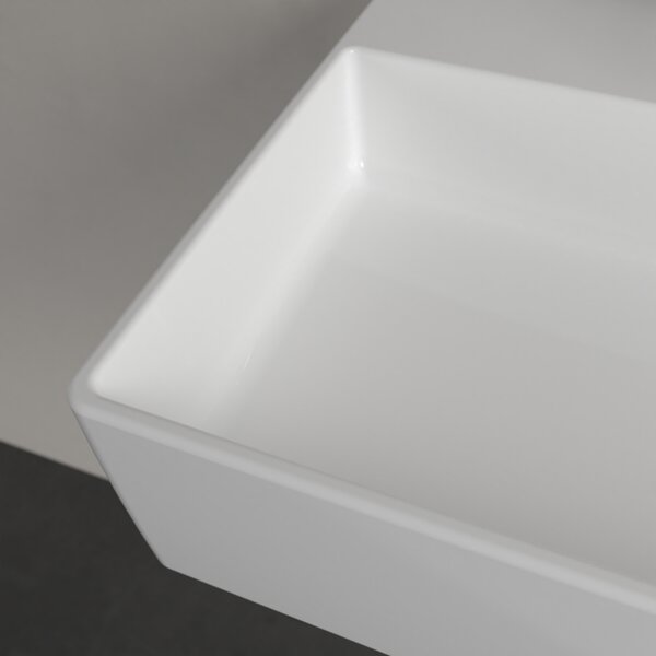 Villeroy & Boch Memento 2.0 - Umyvadlo 600x420 mm, s přepadem, broušené zespodu, alpská bílá CeramicPlus 4A226GR1