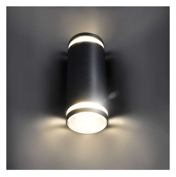 LED venkovní světlo WO811 Potenza, černá