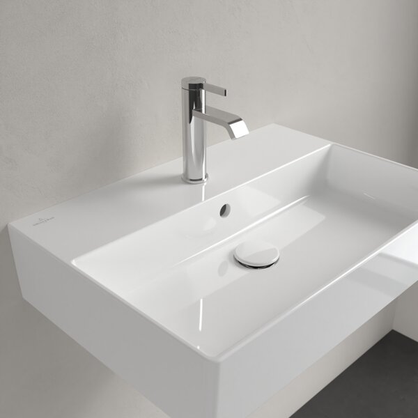Villeroy & Boch Memento 2.0 - Umyvadlo 600x420 mm, s přepadem, broušené zespodu, alpská bílá CeramicPlus 4A226GR1